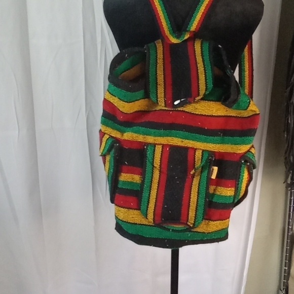 Pinzon Handbags - Pinzon Jamaican rasta backpack